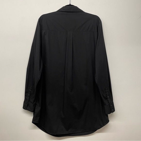 UNIVERSAL STANDARD- Rubicon Shirt Dress Black Size M (US 18-20) - Picture 9 of 12